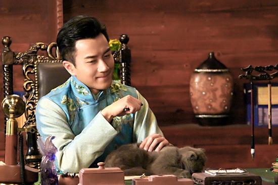 《抓住彩虹的男人》横店热拍刘恺威与猫的故事,影视
