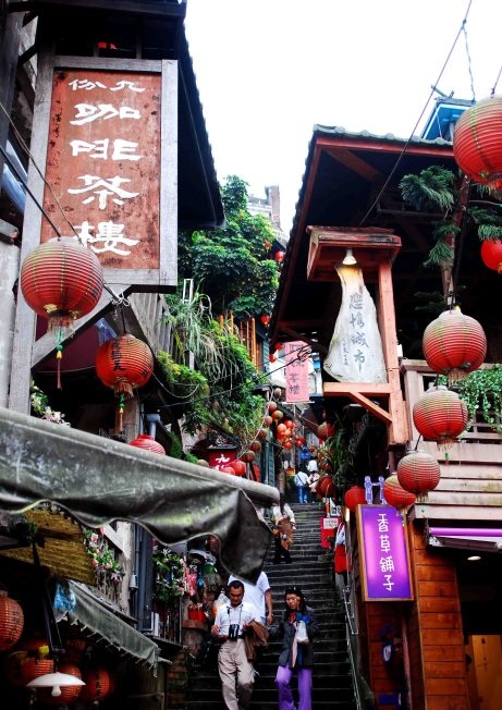 台湾新北市瑞芳区九份：《悲情城市》,影视