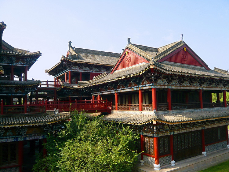 影视游：横店影视城_清明上河图景区,影视