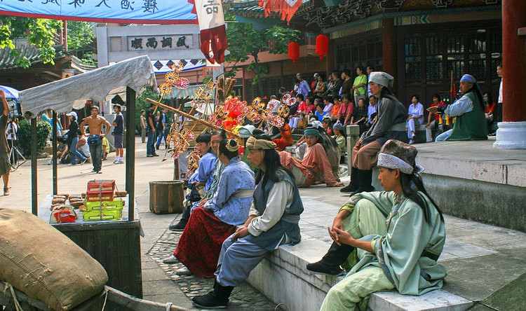 影视游：横店影视城_清明上河图景区,影视