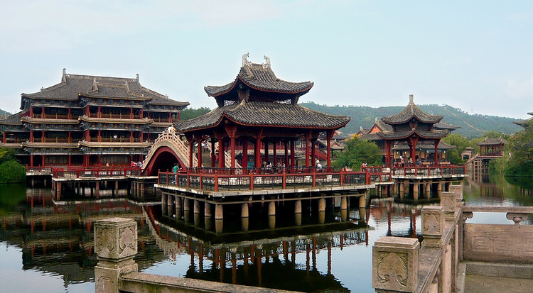 影视游：横店影视城_清明上河图景区,影视
