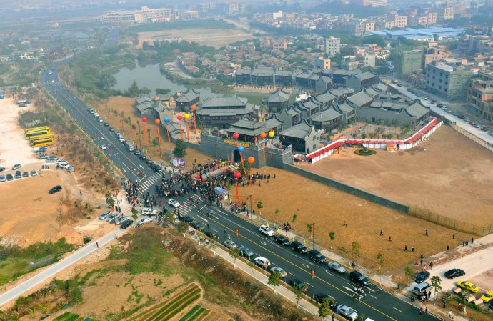 影视游:广东省东莞市寮步镇香市影视城,影视