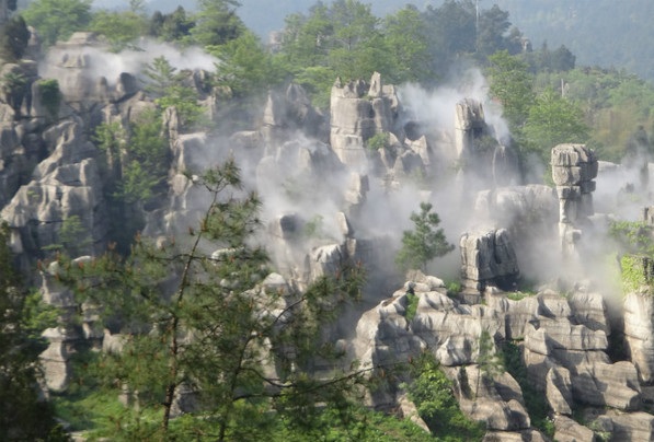 叮咯咙咚呛 龙鳞石海旅游景区-重庆綦江,影视