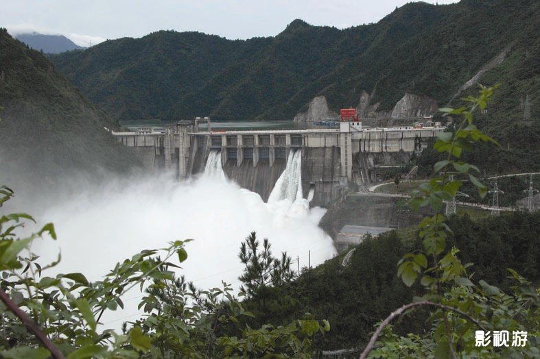 美丽中国乡村行龙行黄龙十堰黄龙镇黄龙滩水库,影视