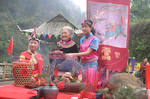 美丽中国乡村行畲韵柳城 新荷村 小黄山畲族村,影视