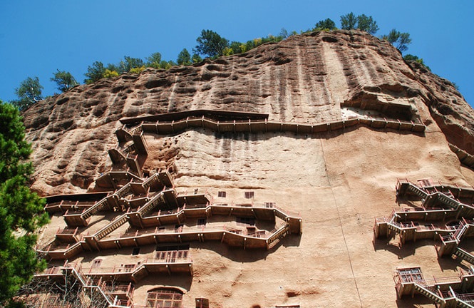 苦乐村官拍摄地-甘肃天水麦积山石窟旅游景区,影视