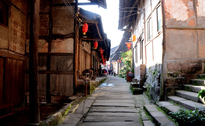 电影《国酒》外景拍摄地-贵州赤水大同古镇,影视