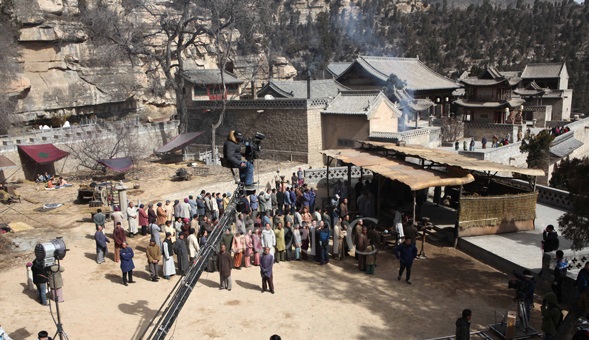 电视剧于成龙-拍摄地山西吕梁市离石安国寺,影视