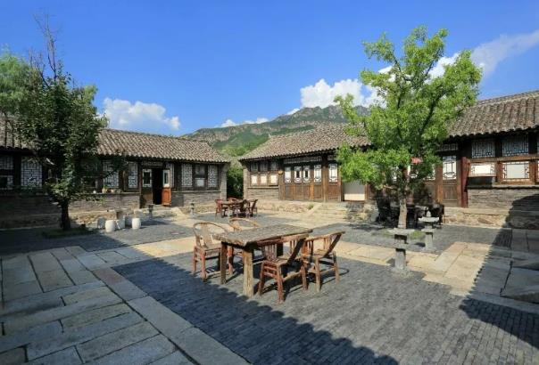 古北水镇八旗客栈民宿：北京密云古北水镇四合院 八旗客栈民宿,影视