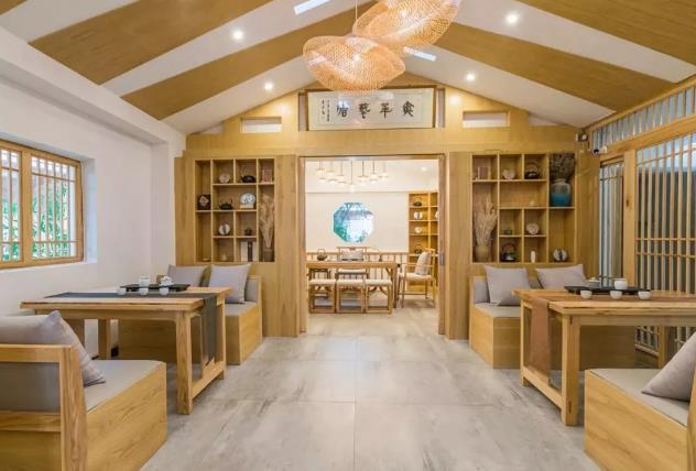 丽江民宿-丽江无华艺宿回顾店;丽江极简日式禅茶-无华艺宿,影视