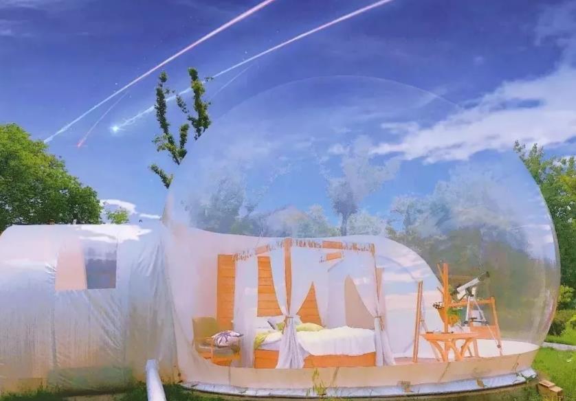 南京星空宿泡泡屋民宿：江宁区秣陵街道观音殿星空宿泡泡屋,影视