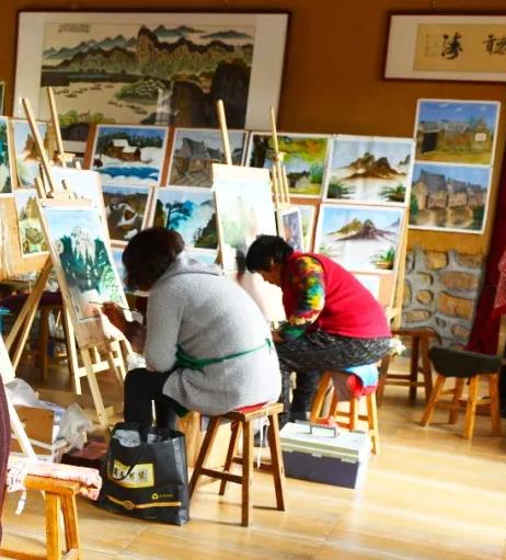 荣成民宿-画村渔家文化石头房：威海荣成市牧云庵画村渔家民宿,影视