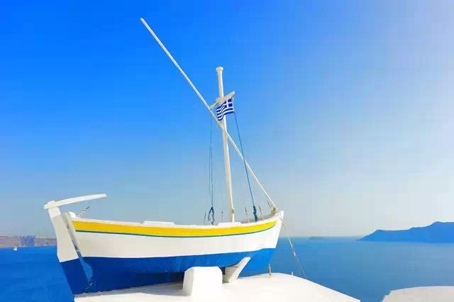 希腊旅游特色 饮食 住宿 购物_希腊蓝白爱琴海,影视
