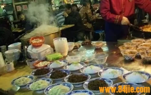西安夜市美食攻略 大麦市街 回民街 北院门夜市,影视