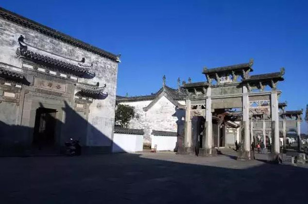 徽州古村落 木梨硔 呈坎 唐模 龙川 南屏 呈坎,影视