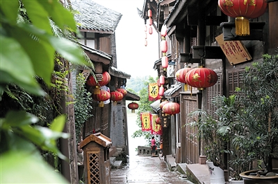 重庆铜梁安居古城旅游景区:文物古迹众多,影视