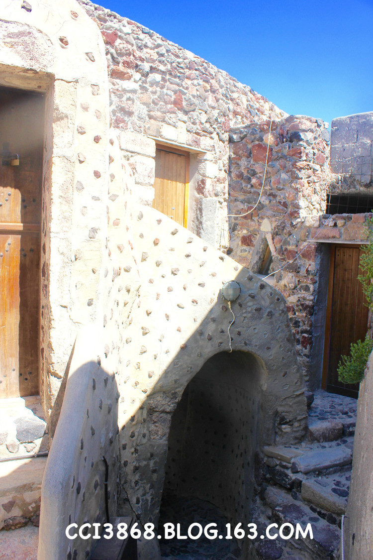 希腊圣托里尼岛上的威尼斯城堡 Venetian Castle Ak,影视