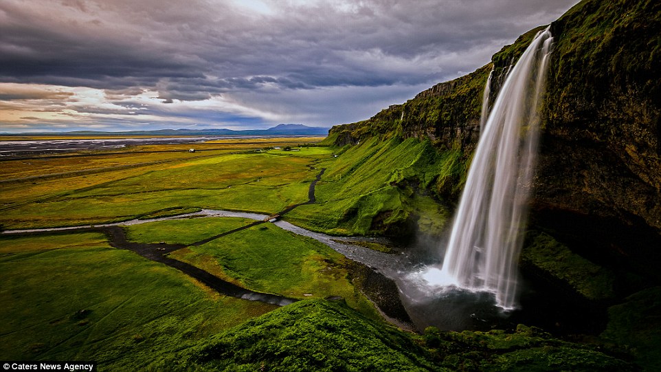 冰岛Godafoss瀑布 绝美的自然景观,影视
