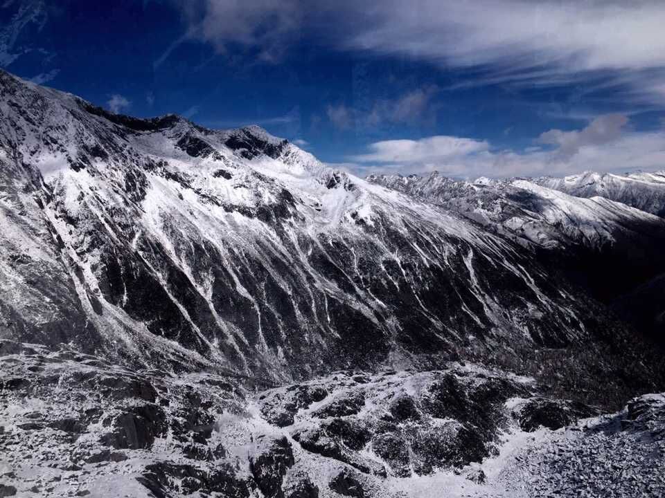 去达古冰山 赏最美冰山彩林,影视