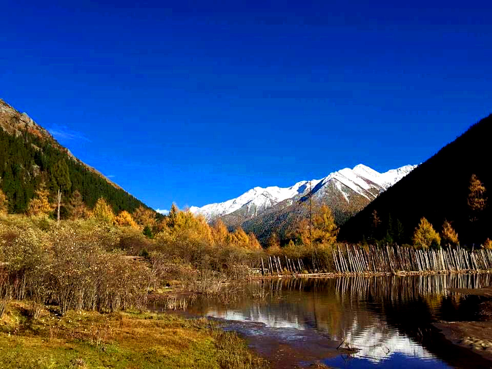 去达古冰山 赏最美冰山彩林,影视