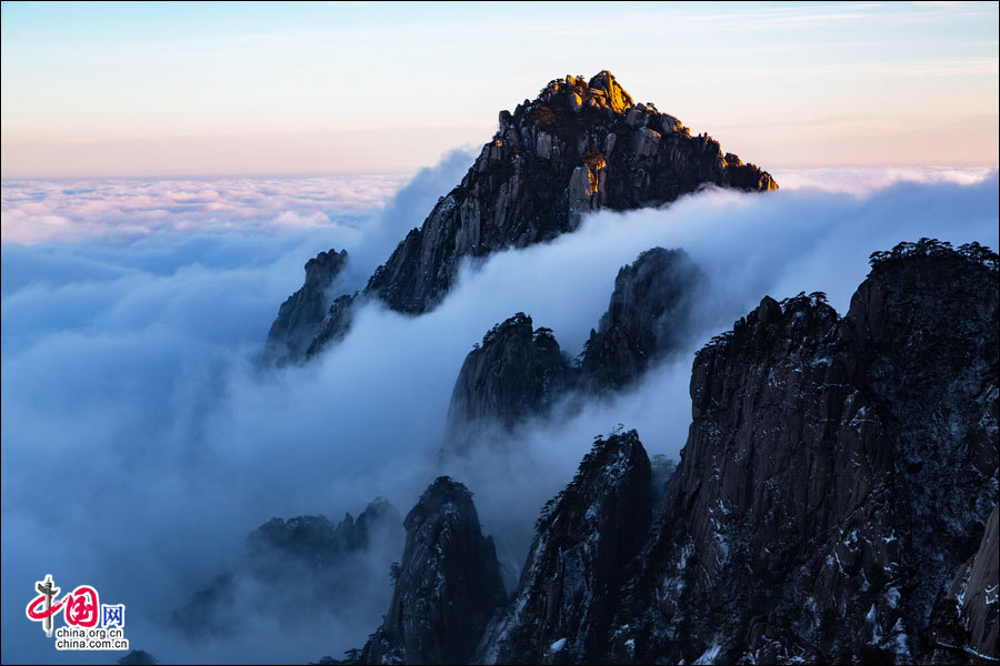 黄山，那让人看了要发疯的绝色云海(图),影视
