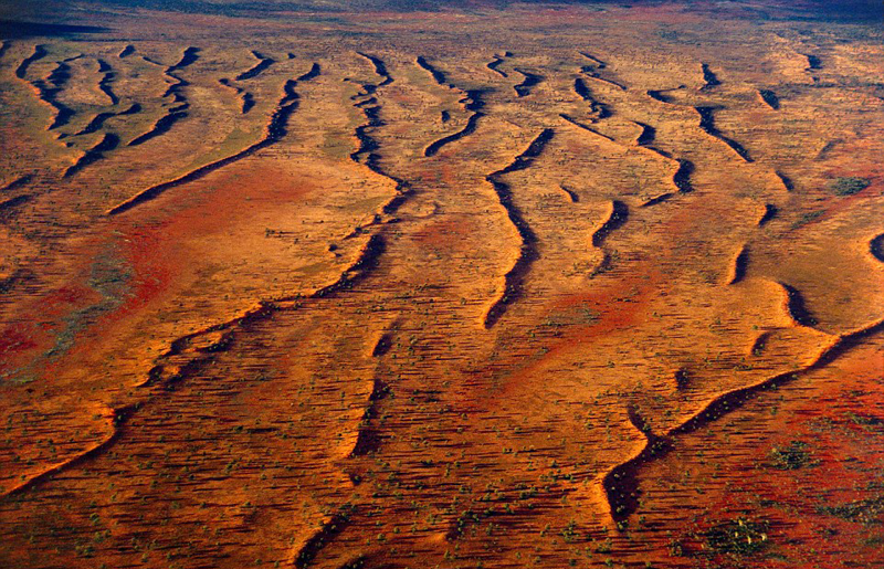 探访澳大利亚红土中心 土地沙化似火星,影视