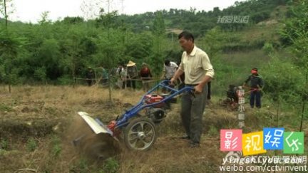 微型旋耕机 我爱发明耕田小能手浙江宁波蒋国水