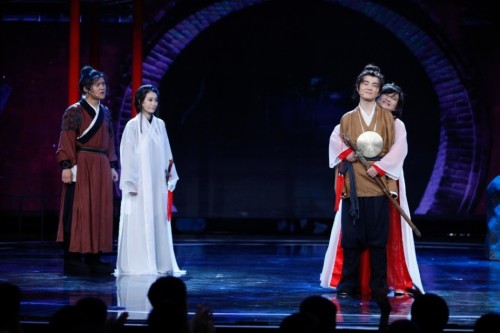 贾玲紫霞仙子 沈凌反串演至尊宝 大话西游小品,影视