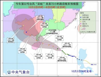 2015年10月3日中央气象台天气预报cctv1 2015.10.3