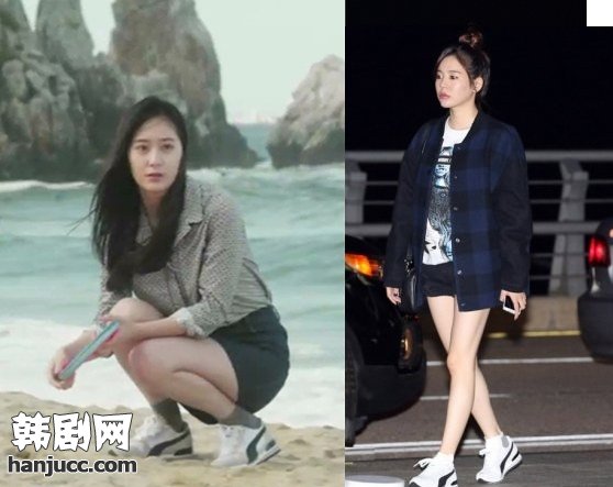 Krystal VS Sunny同款鞋搭配不同时尚，“谁的搭配更完美？”