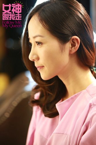 “女神”完美侧脸