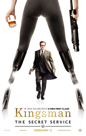 《金牌特工》发布“美腿版”的角色海报