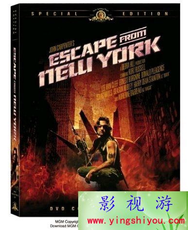美国经典科幻动作大片《纽约大逃亡|Escape From New York》