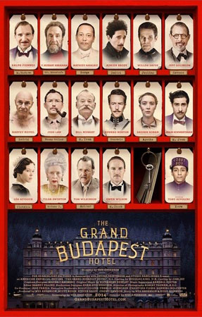 《布达佩斯大饭店》位于最佳电影榜首