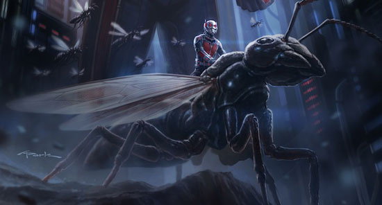根据漫威超级英雄漫画改编而成的电影《蚁人》12月6日正式杀青