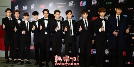 EXO组合获美Billboard_World Albums Artists排名第七