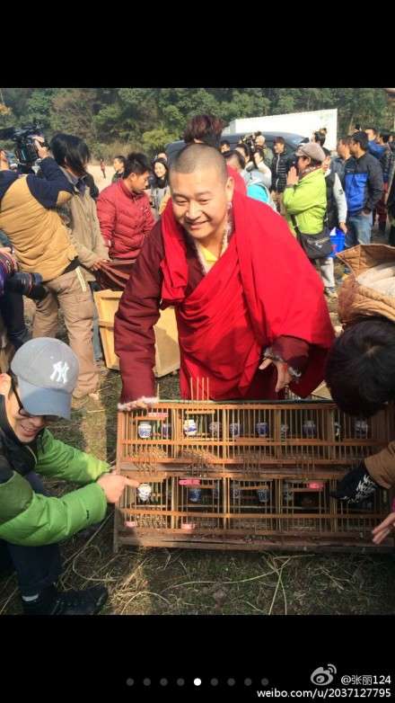 孙俪邀请芈月传剧组放生F