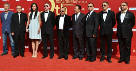 中国电影导演协会2013年度表彰大会红毯现场图片