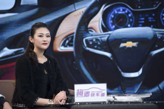 张雅涵梅卿快车道 介绍靓车科鲁兹图片,影视