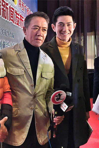 李幼斌何明翰主演的 电视剧别让我看见西安发布,影视