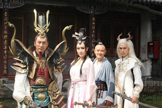 石敢当之雄峙天东白莲花扮演者张楷 女寨王,影视