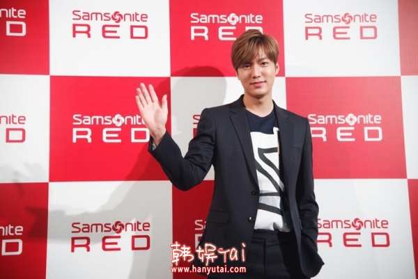 李敏镐旅行箱包Samsonite(新秀丽)上海,影视