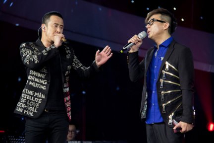 人声兄弟萧敬腾:王妃 张杰燕归巢 杨宇唱兄弟