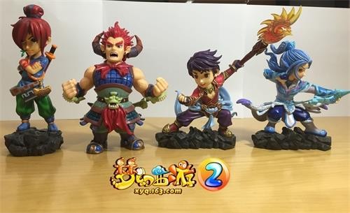 梦幻西游2Q版手办实物 梦幻西游2经典周边抱枕,影视